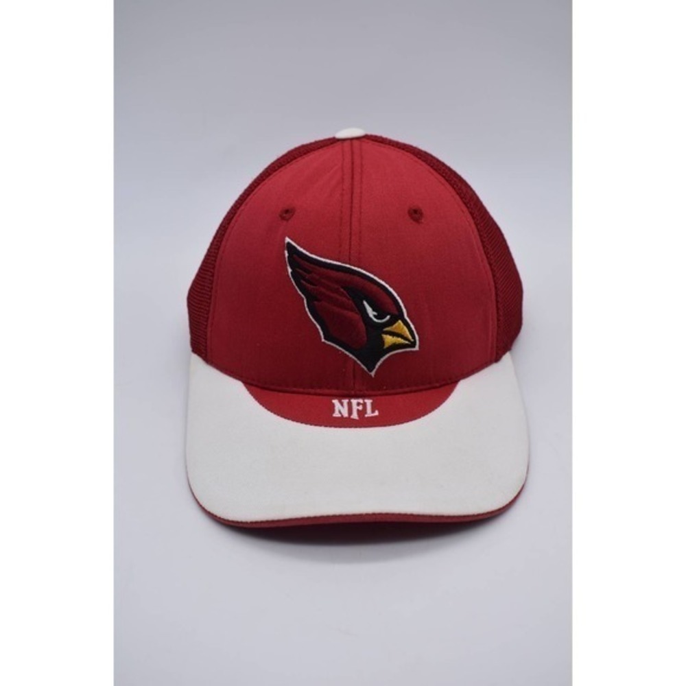 Official NFL Team Arizona Cardinals Red and White Embroidered Snap Back Hat